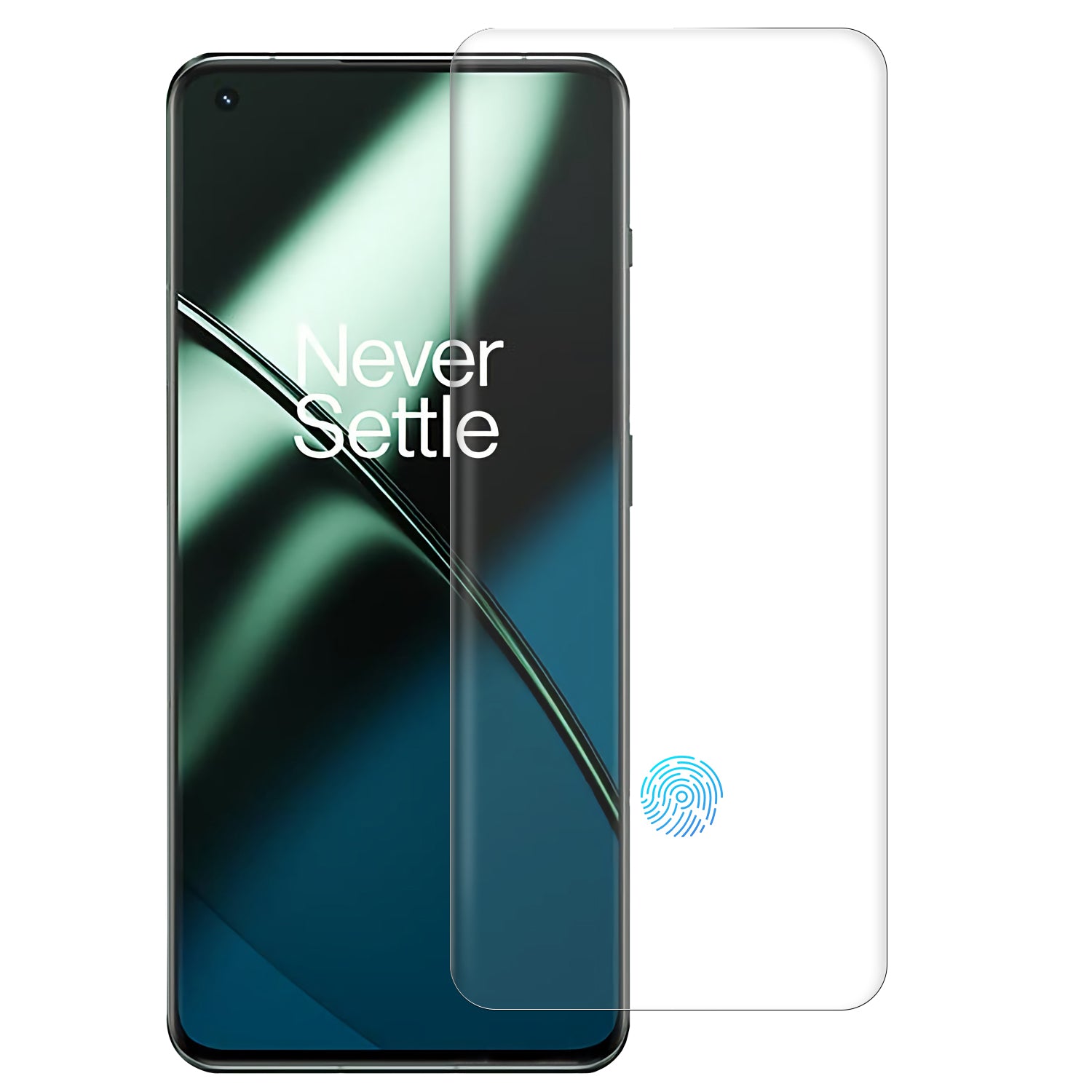 RURIHAI For OnePlus 11 5G 3D Curved UV Liquid Tempered Glass Screen Protector Ultra Clear Screen Film Support Fingerprint Unlock RURIHAI For OnePlus 11 5G 3D Curved UV Liquid Tempered Glass Screen Protector Ultra Clear Screen Film Support Fingerprint Unlock